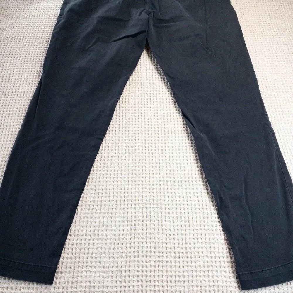 Banana Republic Mason Athletic Tapered Fit Chinos Navy Blue 33x32 Mens Pants